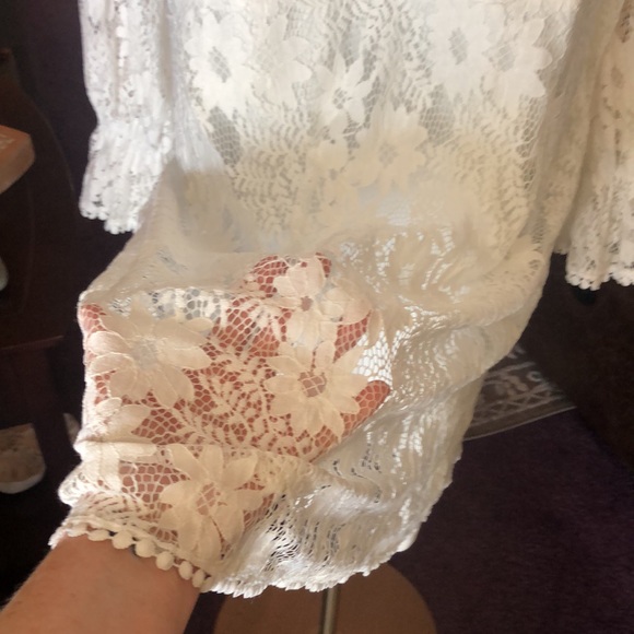 Beautiful White Lace SHEIN Curvy Dress plus size - Picture 14 of 17